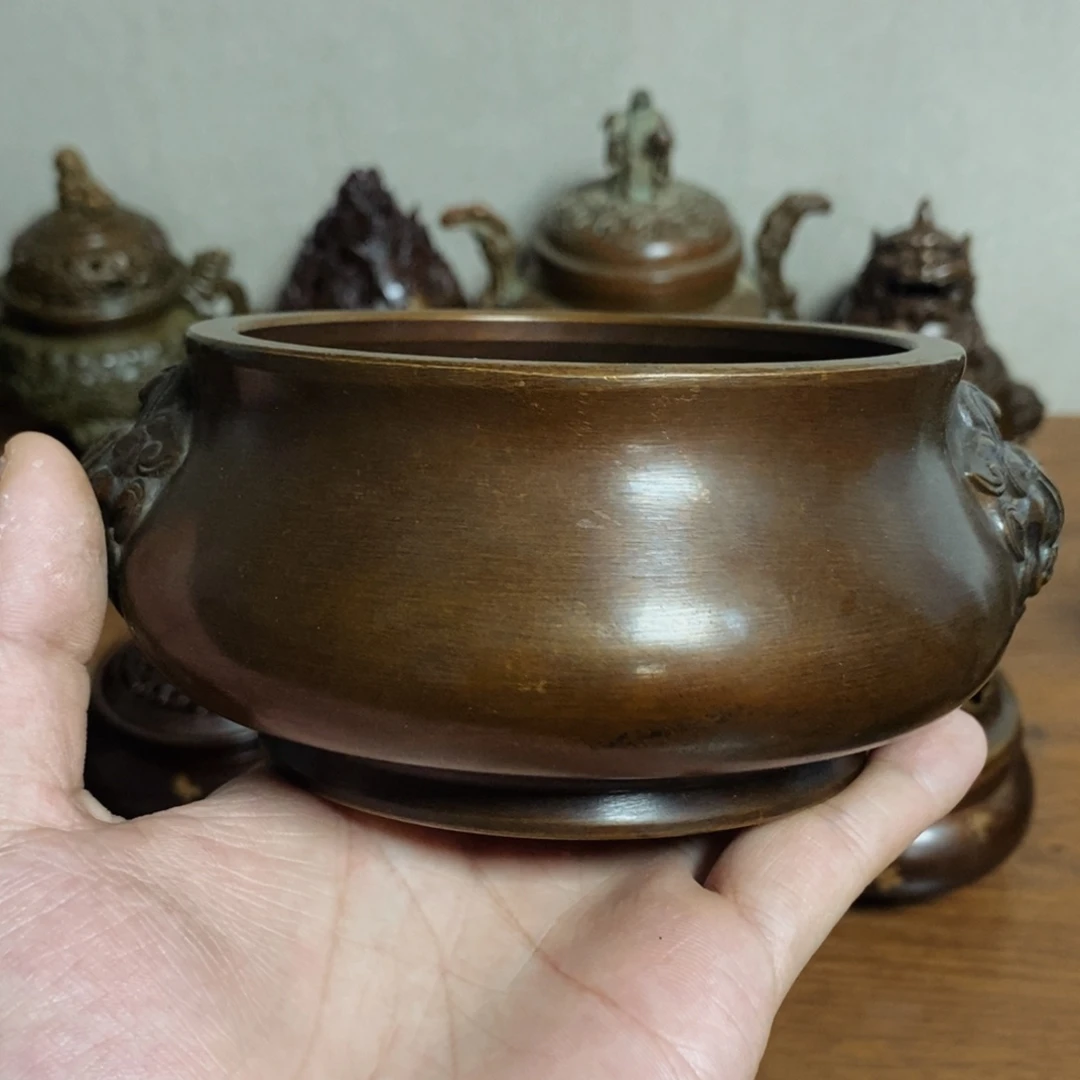 铜盛世铜炉铜器香炉工艺品