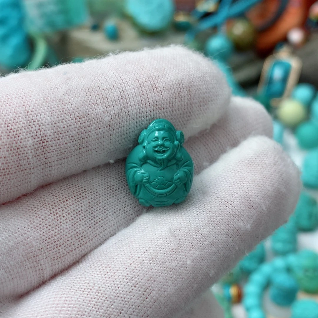 绿松石珠宝奇石未镶嵌