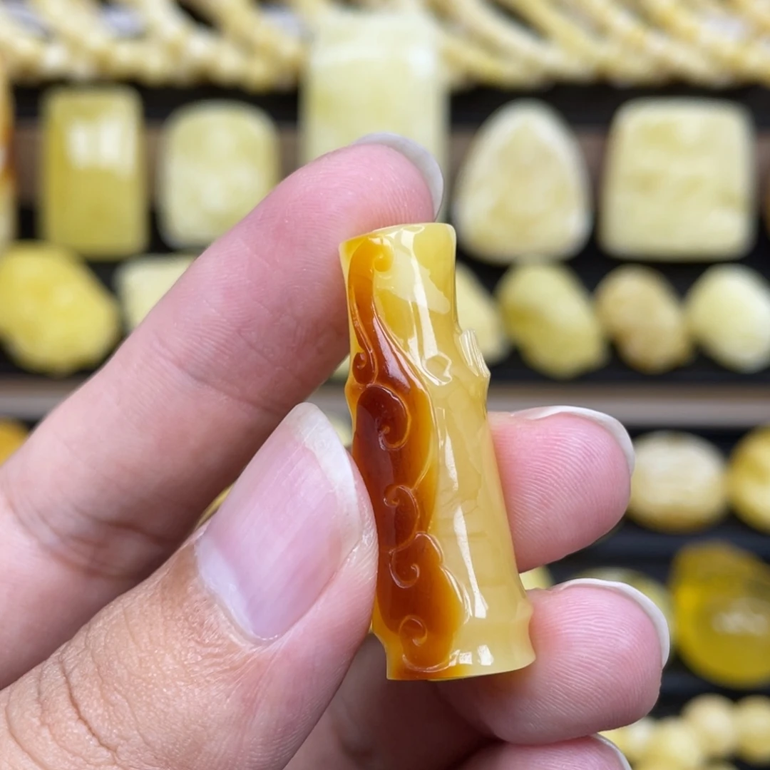 裸石琥珀未镶嵌琥珀蜜蜡