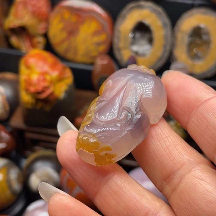 玛瑙/玉髓未镶嵌颈饰