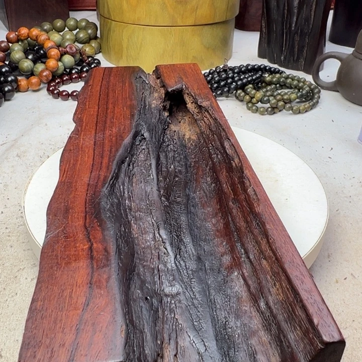 黎***达木缅甸花梨大果紫檀底座