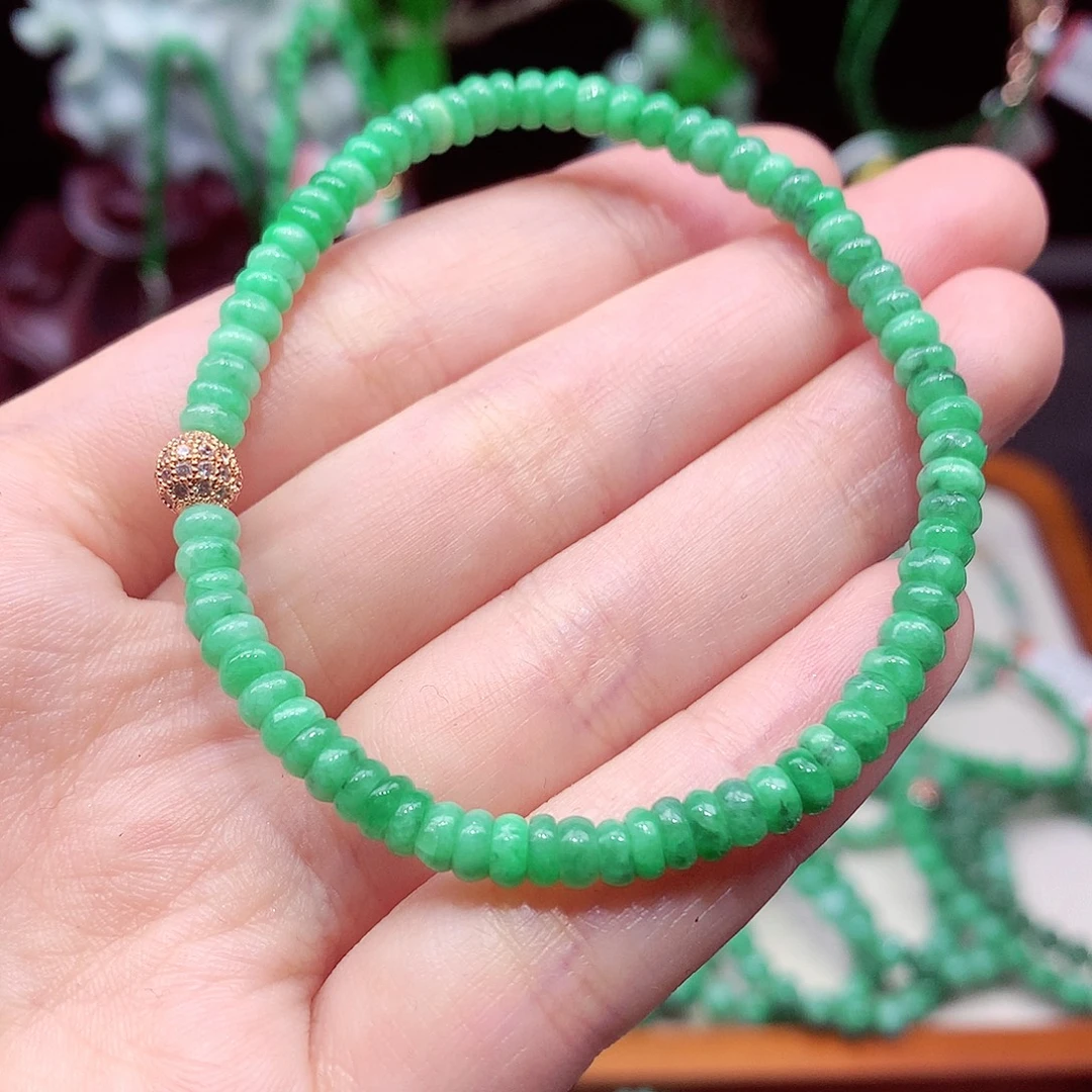 翡翠未镶嵌手链翡翠
