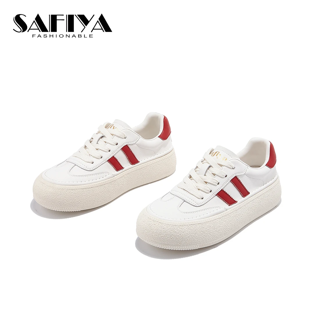 索菲娅Safiya2024春夏新款低帮潮流时尚百搭休闲德训鞋SF41112C79