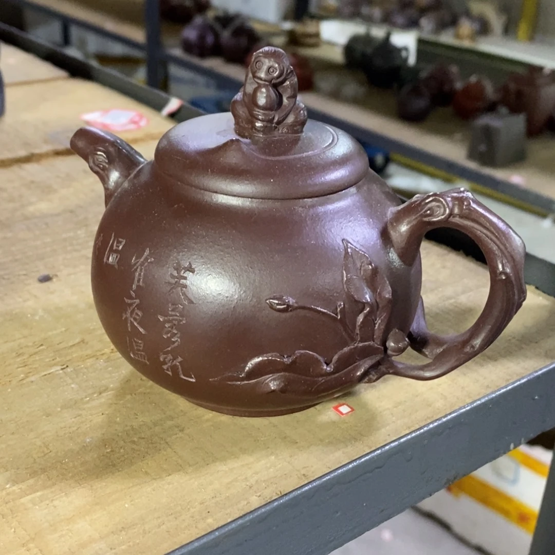紫砂茶壶原矿手工196