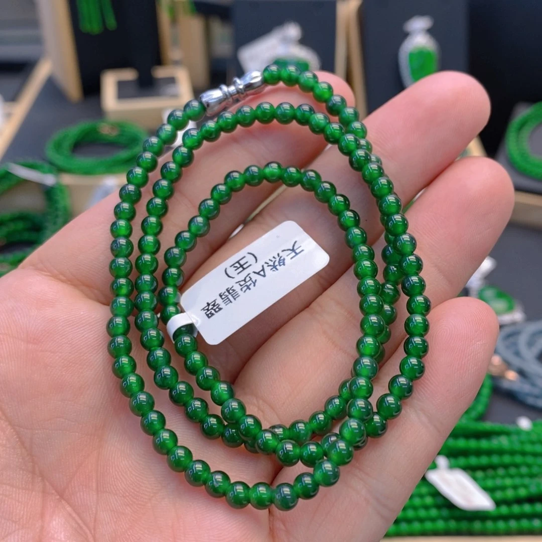 翡翠颈饰未镶嵌卡4