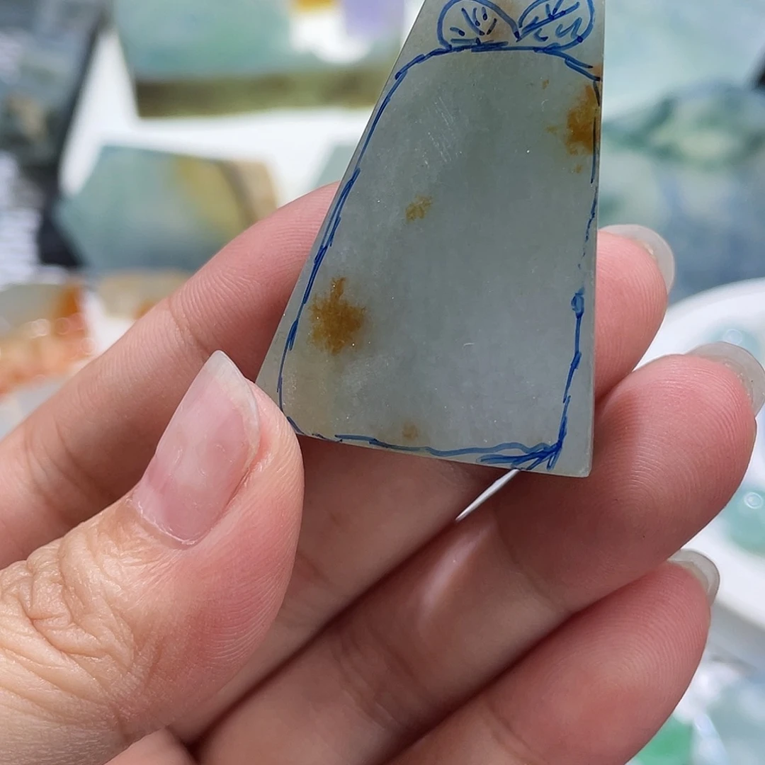 定制翡翠未镶嵌瓜