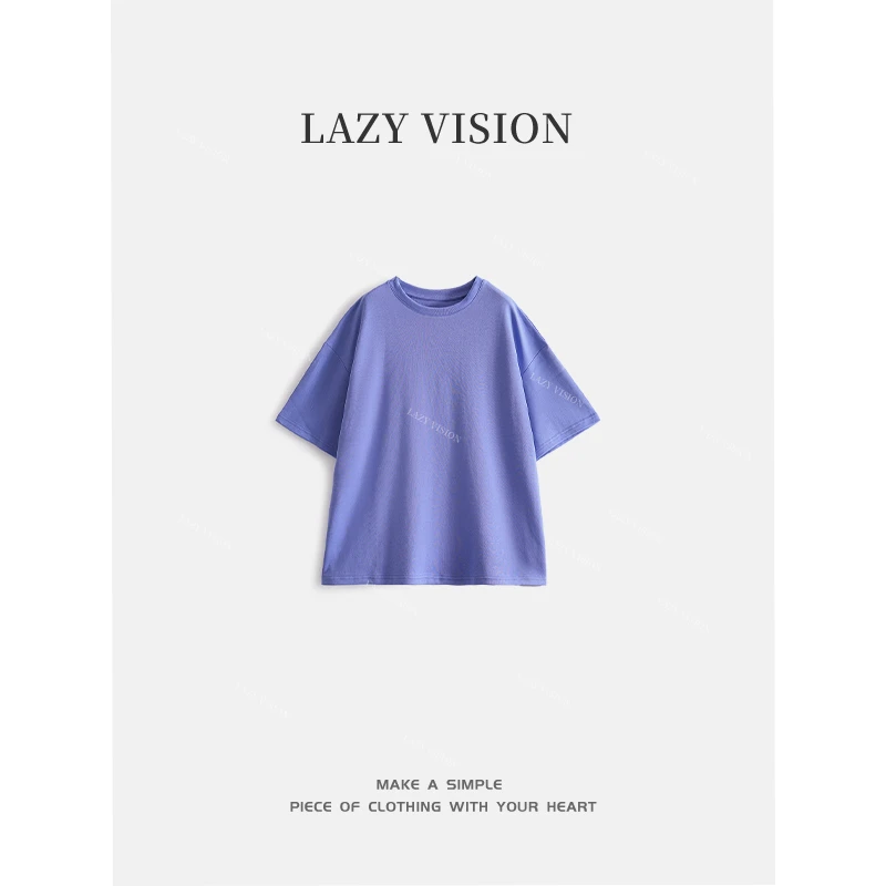 LAZYVISION短袖女士T恤ZMD-27711