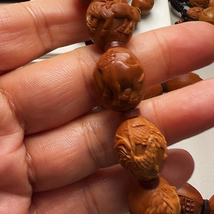 手串/手链橄榄核十二生肖