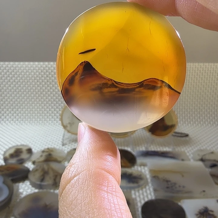 玛瑙/玉髓未镶嵌吊坠(不含链)33