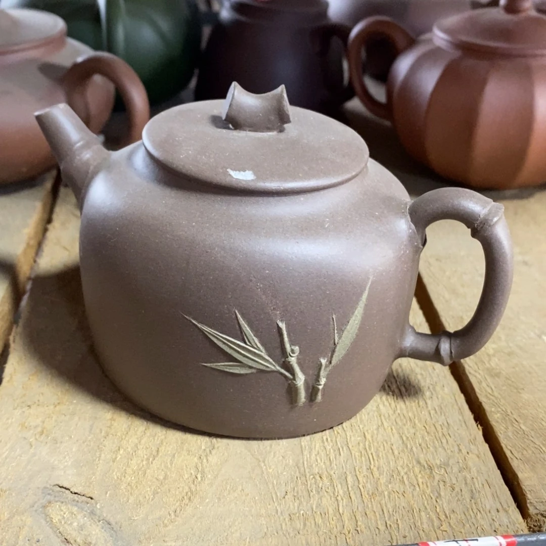 茶壶紫泥原矿手工127