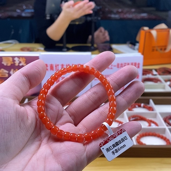 踏****南红玛瑙未镶嵌手串6m