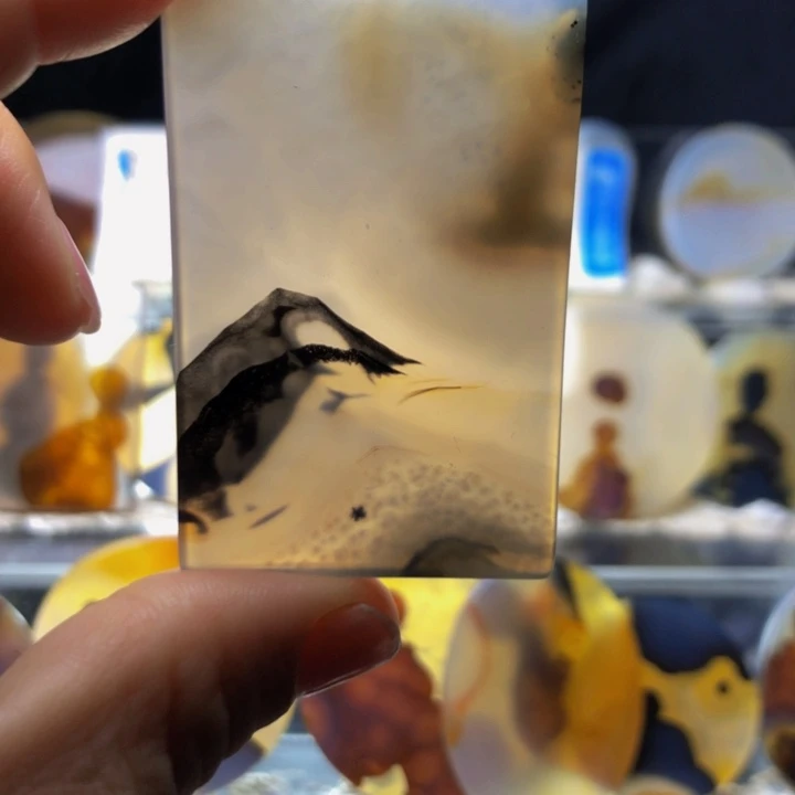 合金玛瑙/玉髓珠宝奇石33