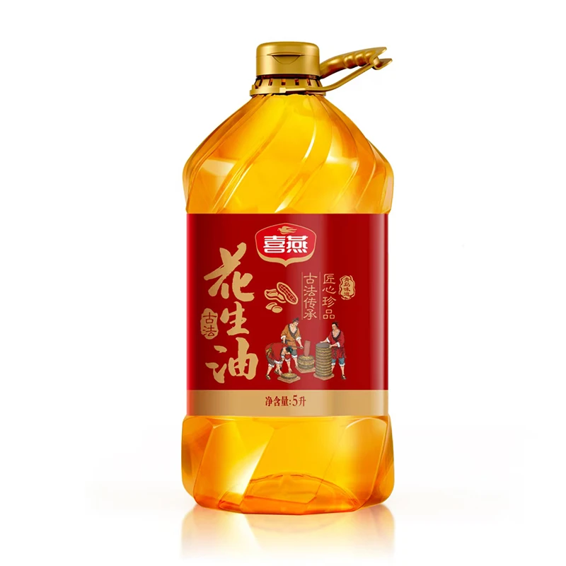 喜燕古法花生油 5升