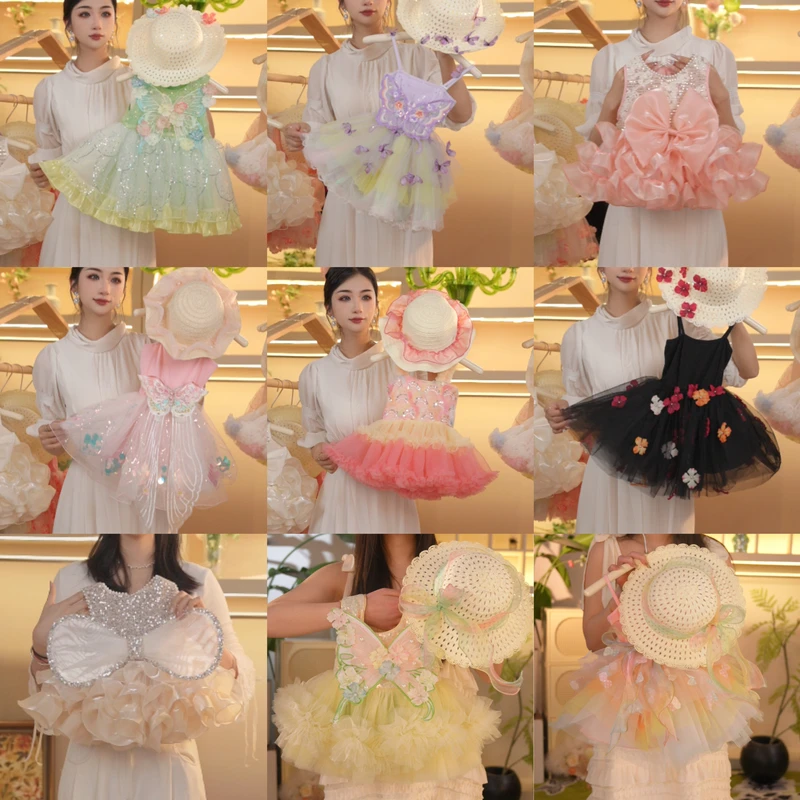 瑞果麻麻【组合链接】女童公主裙薄款纱裙超仙爆款夏季