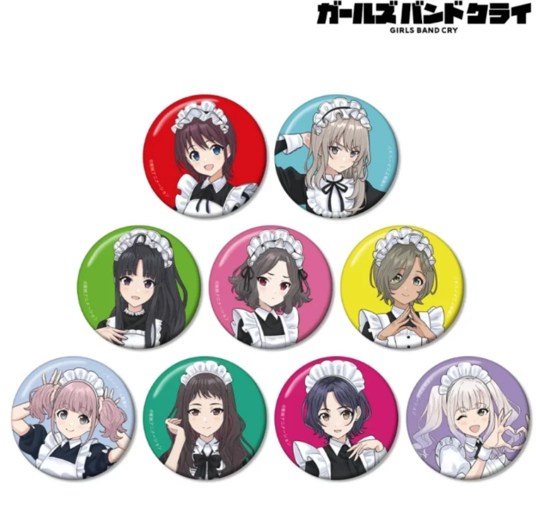 gbc哭泣少女乐队 塔店女仆徽章 拍立得相卡