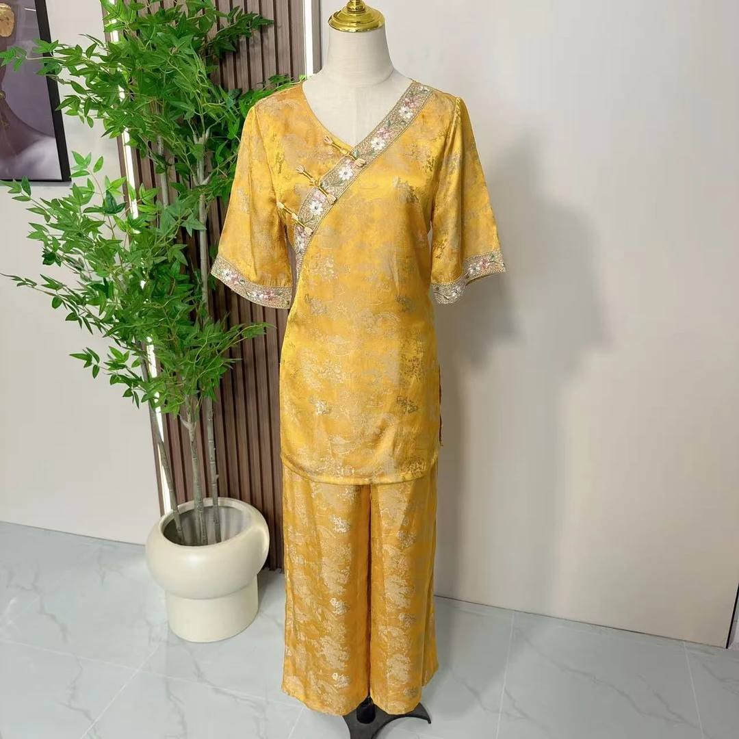 0306-常熟新中式夏季新款时尚套装