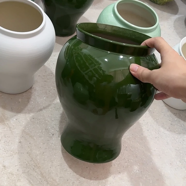 白泥花盆正品有孔