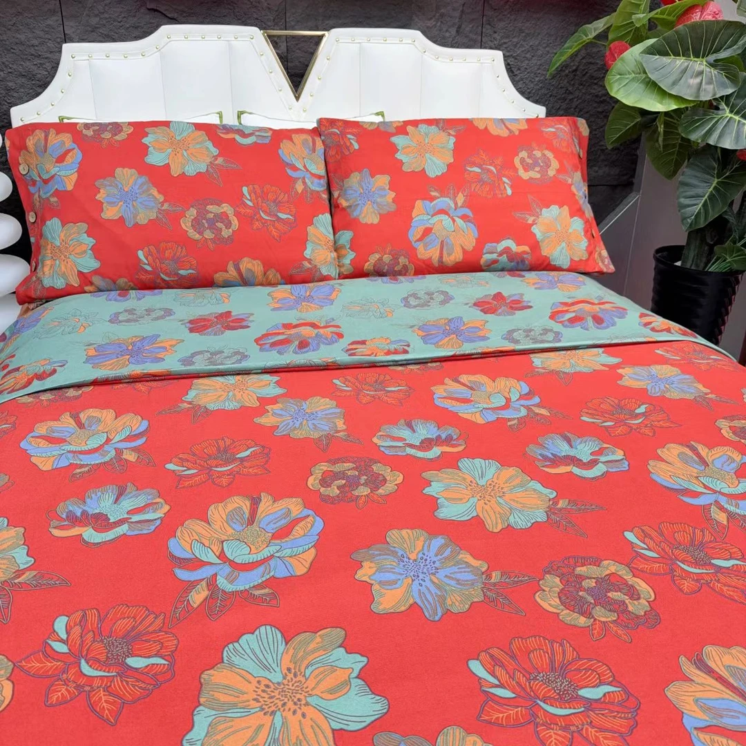 轻奢复古双层纱四件套--风华绝代