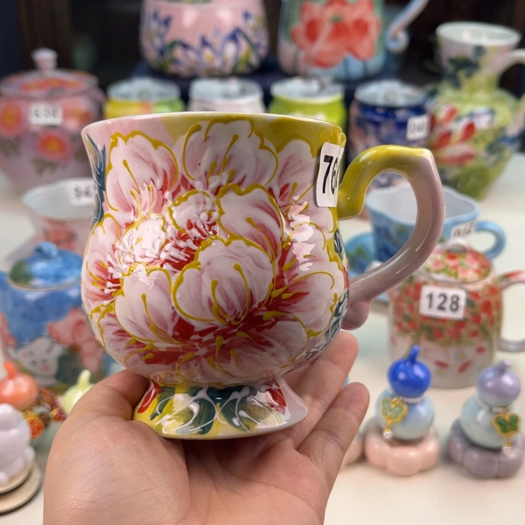 景德镇手工手绘陶瓷茶具