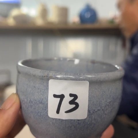 清***人犊泉钧窑作品摆件