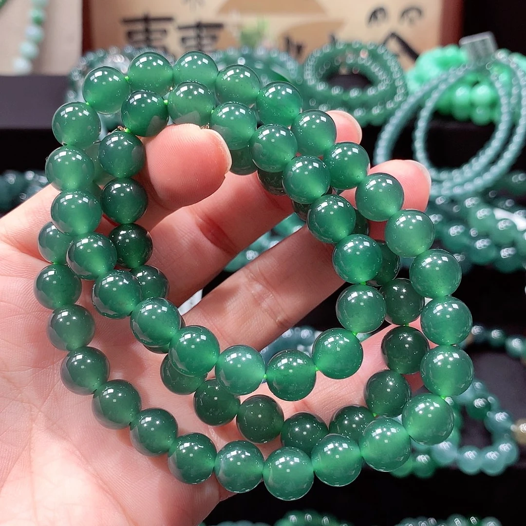未镶嵌手链翡翠卡9.6