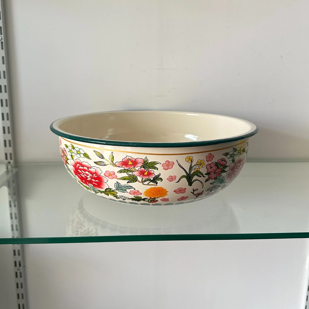 特厚珐琅瓷和面盆29cm