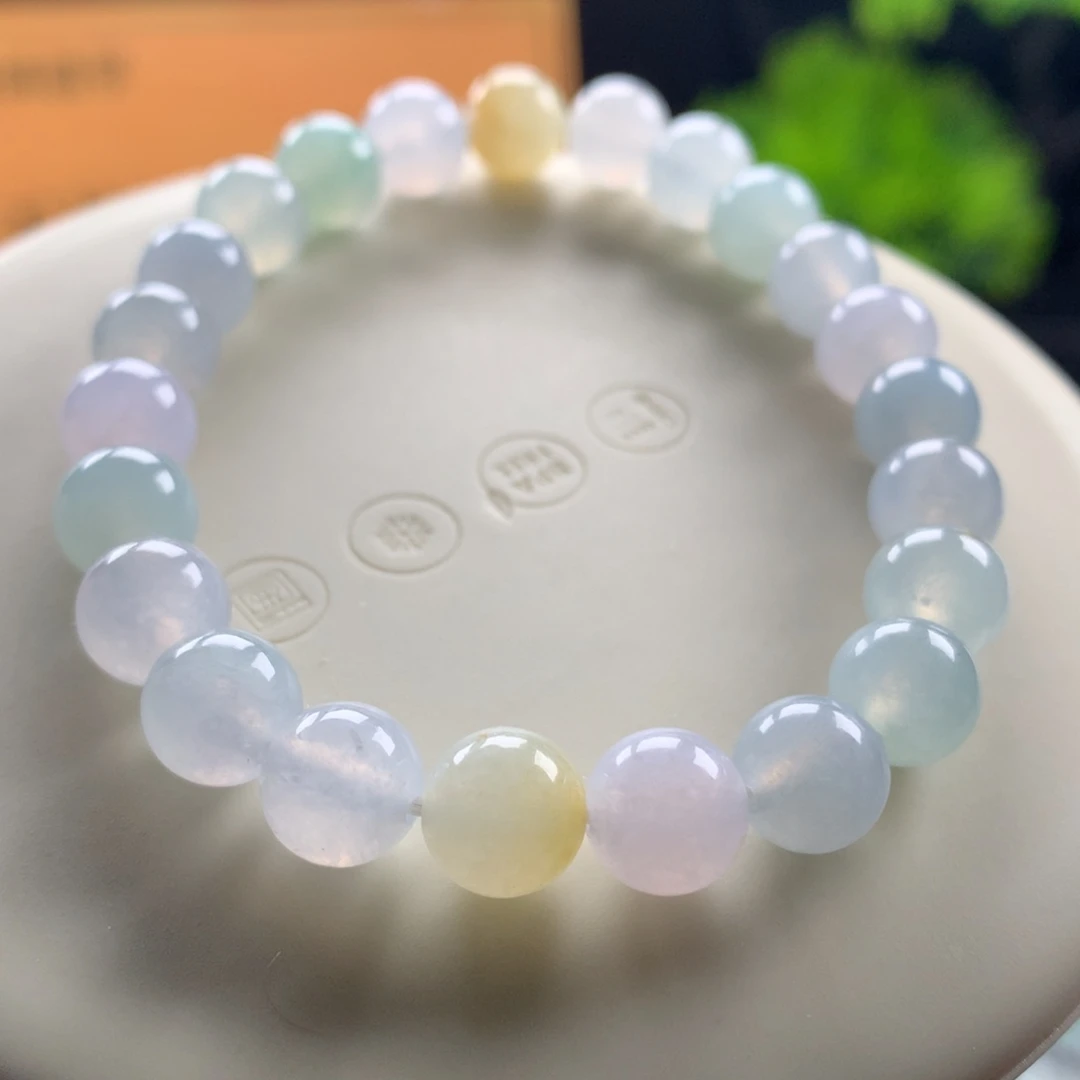 翡翠未镶嵌手链卡8