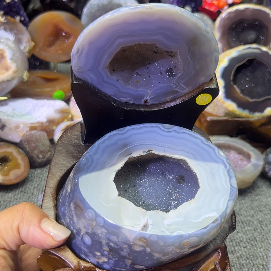 摆件紫晶未镶嵌水晶