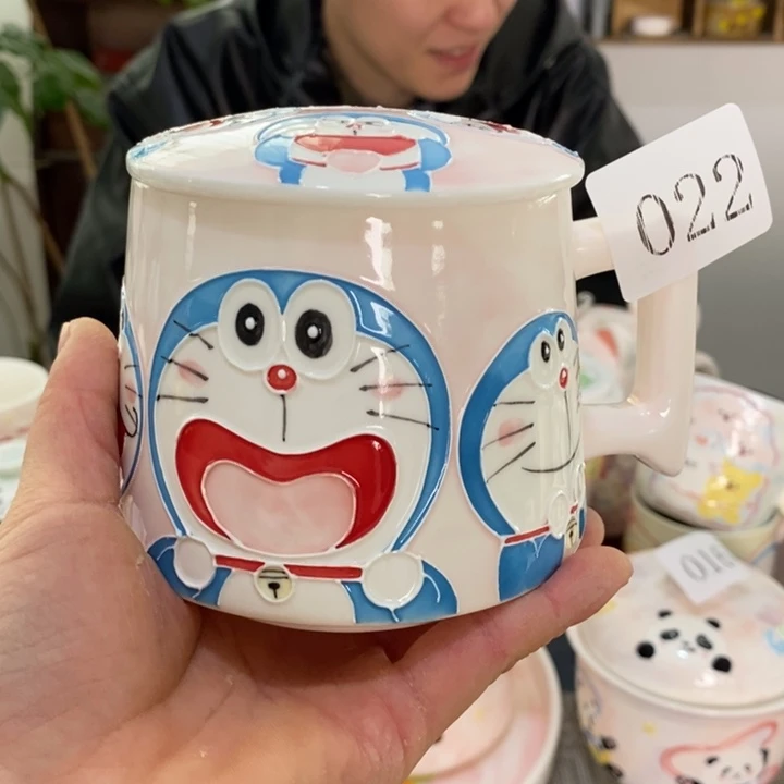 杯景德镇釉下彩手绘