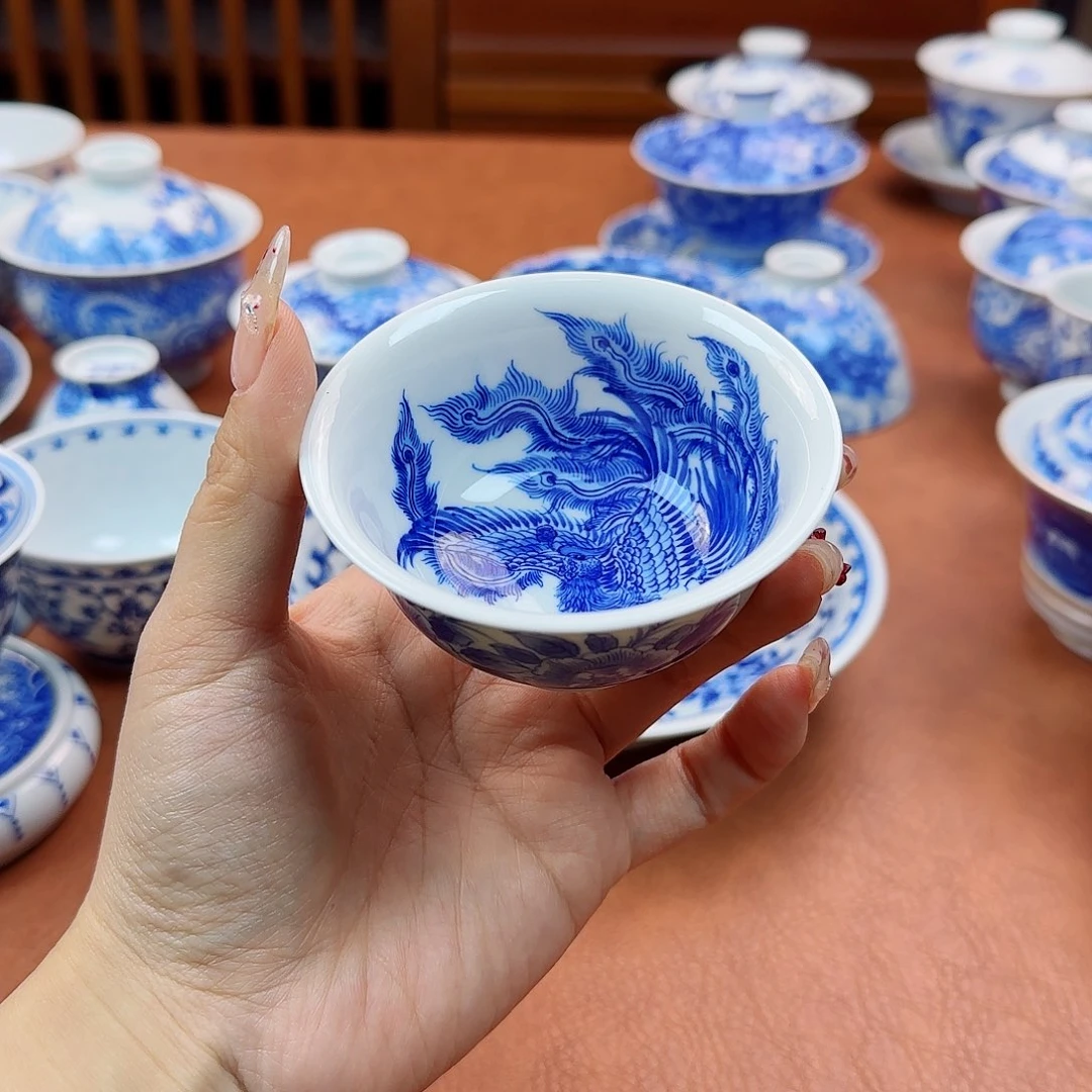 花****^景德镇陶瓷手绘杯子