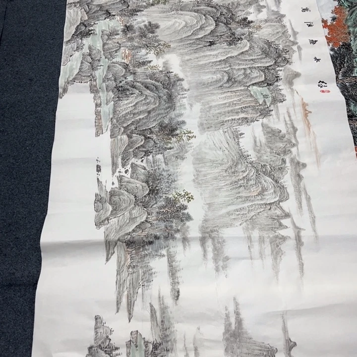 国画小**乐绘画手绘作品