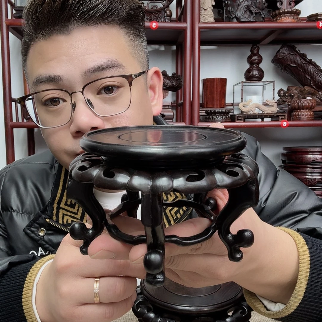 紫光檀工艺品底座