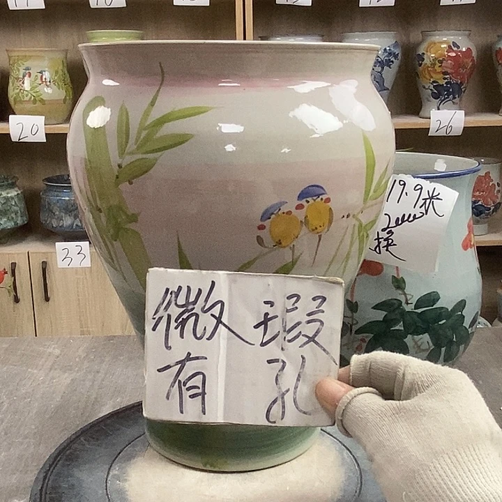 缸13xc景德镇陶瓷花盆