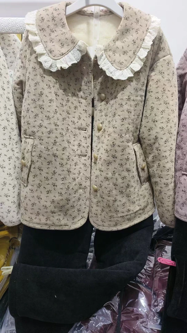 秋冬加绒加厚保暖家居服女时尚百搭套装