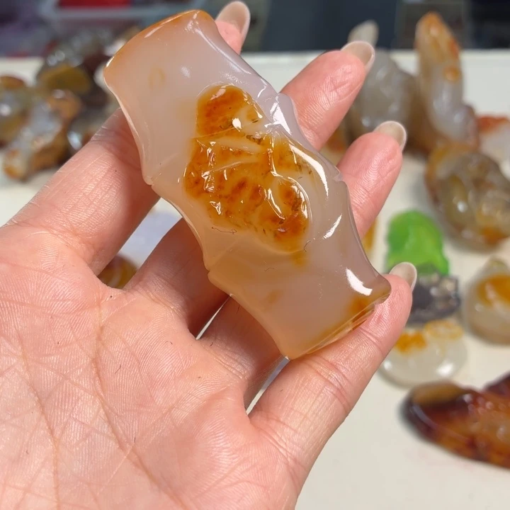 未镶嵌吊坠(不含链)玛瑙/玉髓