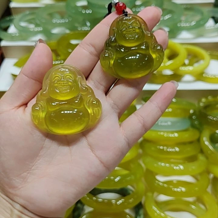 岫玉未镶嵌颈饰多样性发货拍一发一