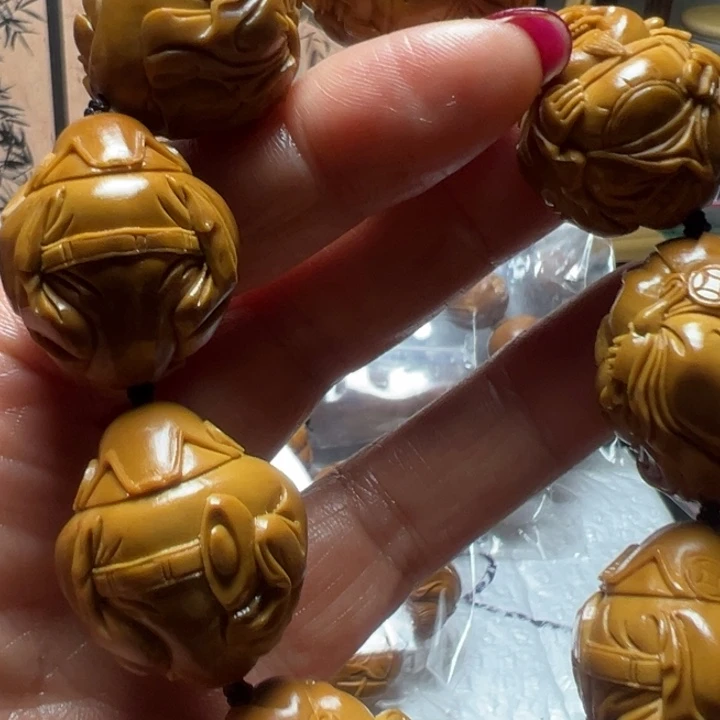 手串/手链橄榄核?****?手工大财神