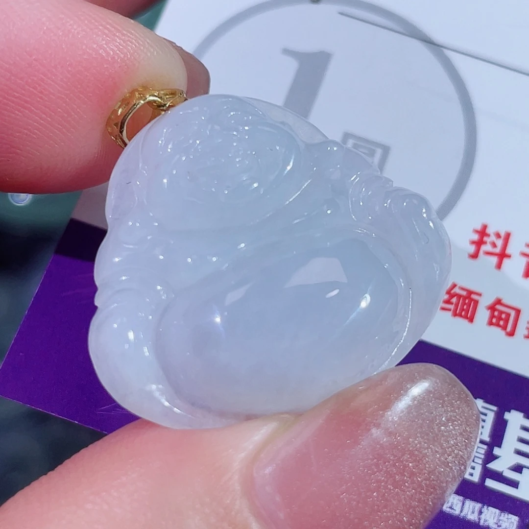 颈饰未镶嵌翡翠佛公