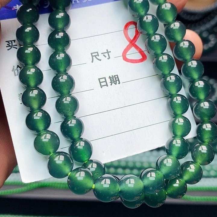 翡翠未镶嵌手链翡翠