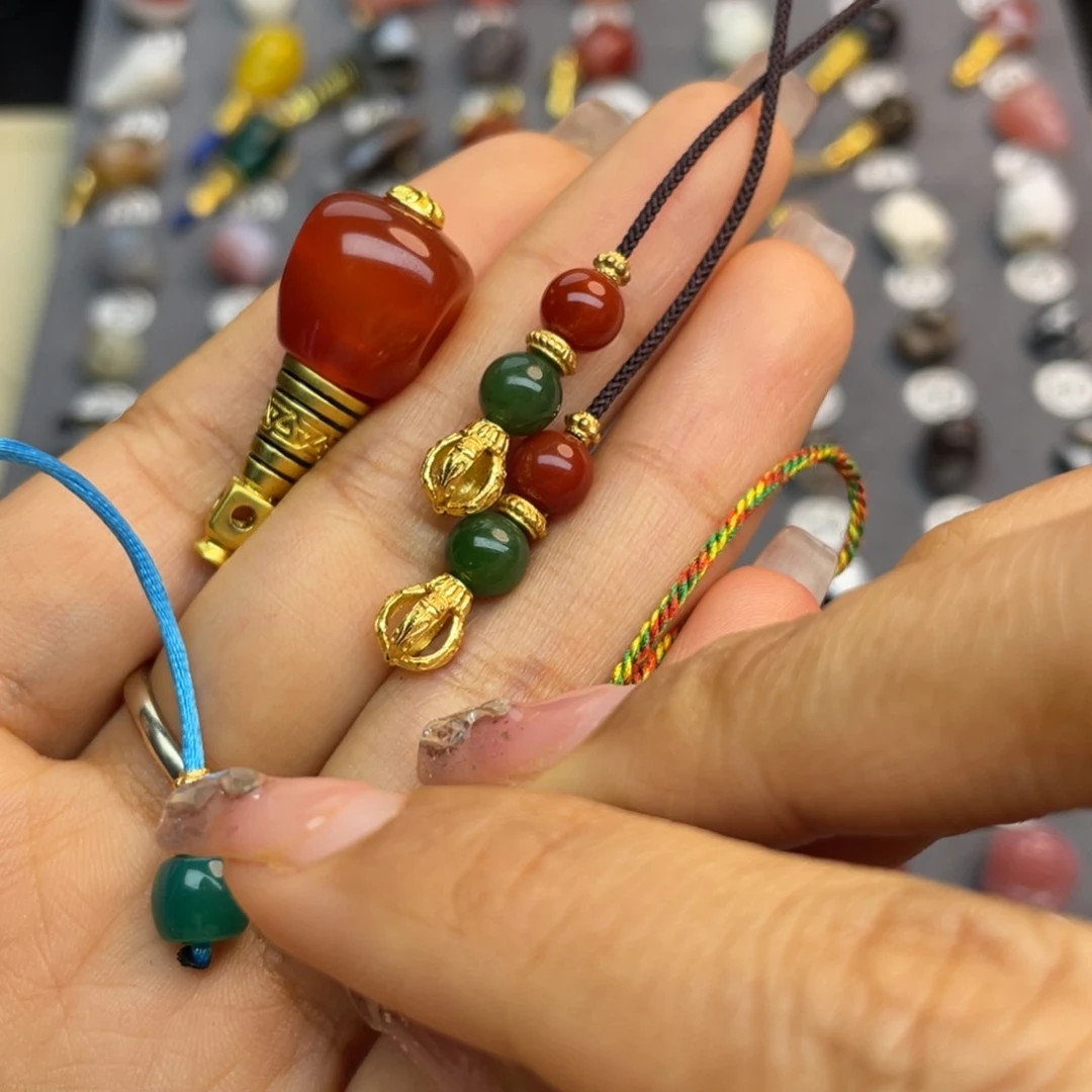 玛瑙/玉髓配饰合金农****O