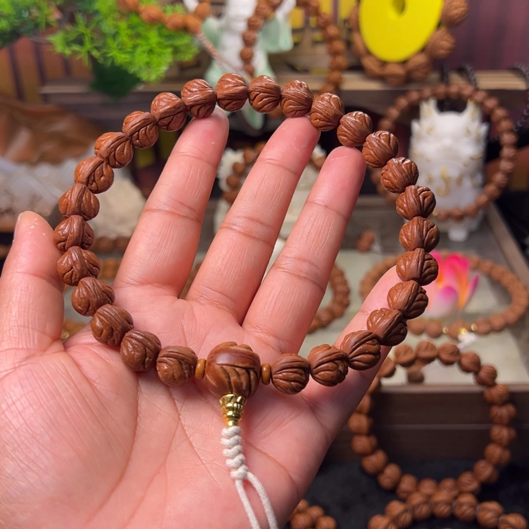 吊坠桃核玉龙脊手持12