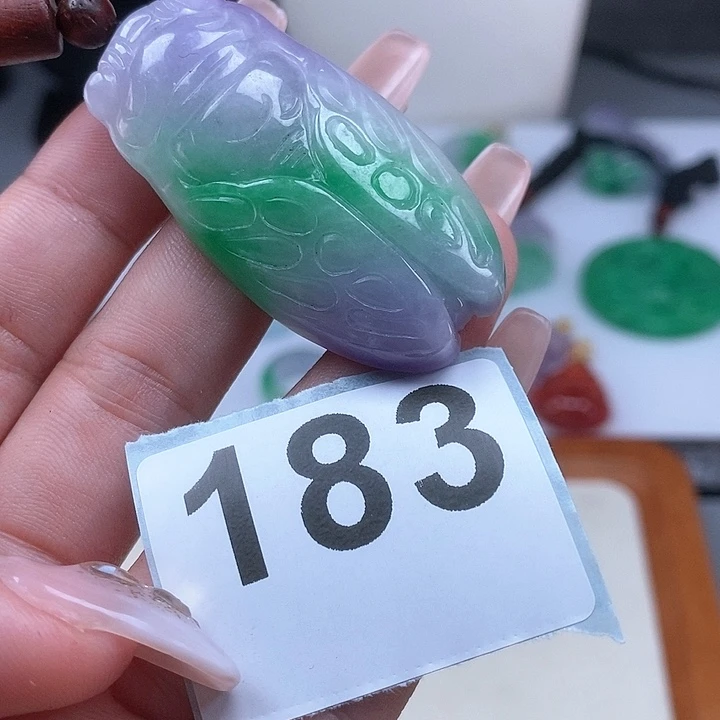 翡翠颈饰未镶嵌吊坠