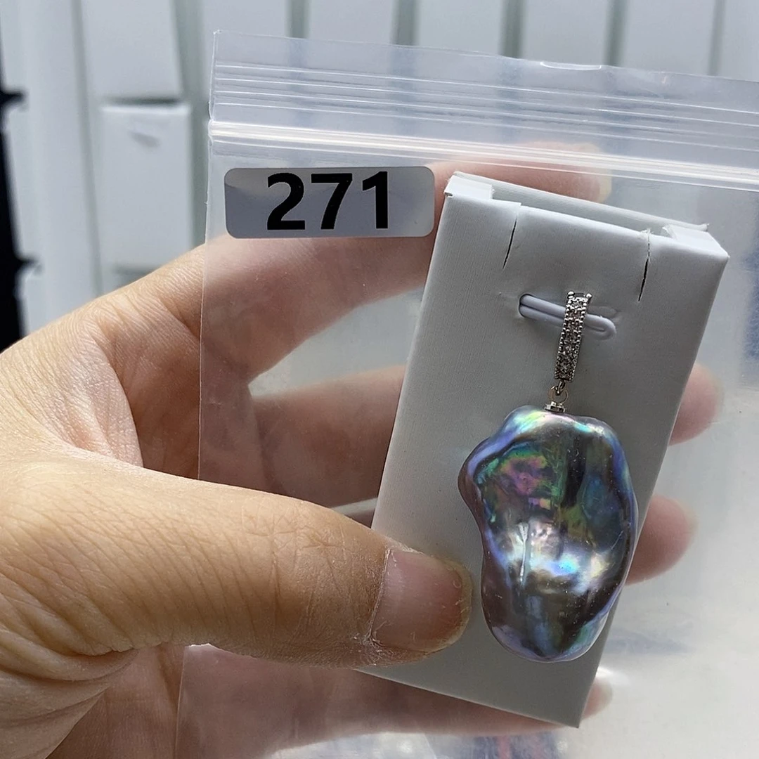 颈饰合金淡水珍珠