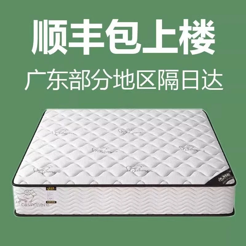 正品席梦思床垫经济型20CM厚家用静音弹簧加厚乳胶椰棕软硬两用