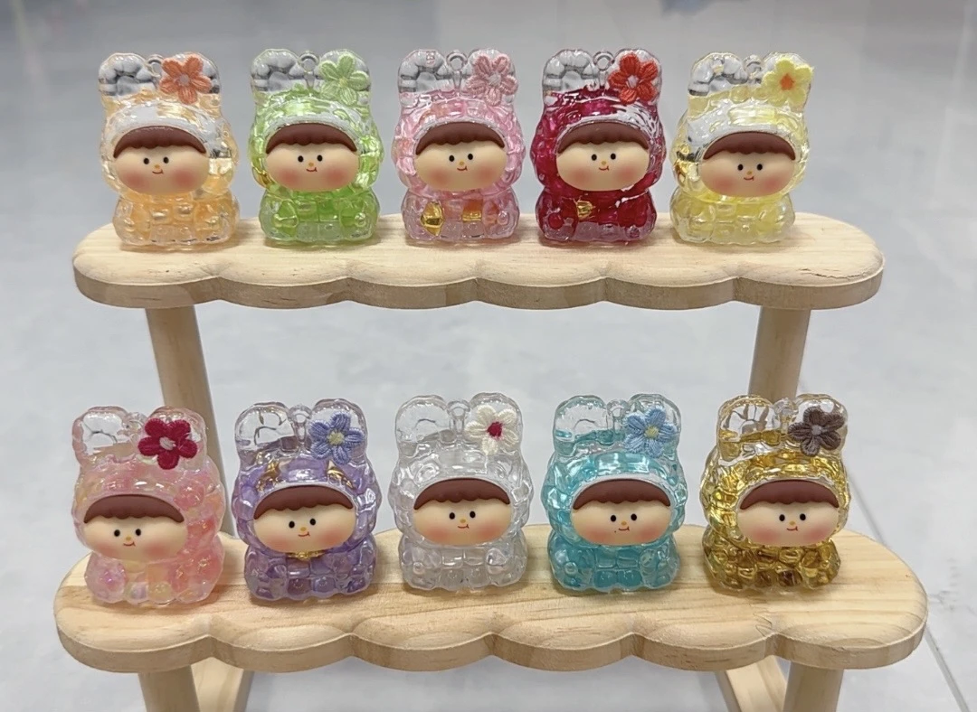 【直播拆】夜光珍珠迷你莉莉丝钥匙扣网红爆款