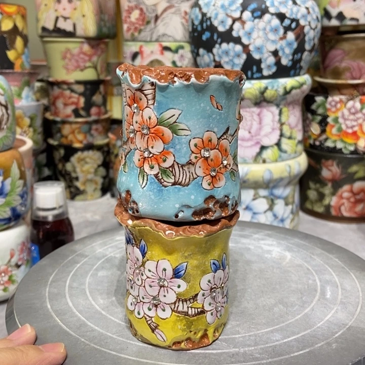 景德镇艺术手绘作品