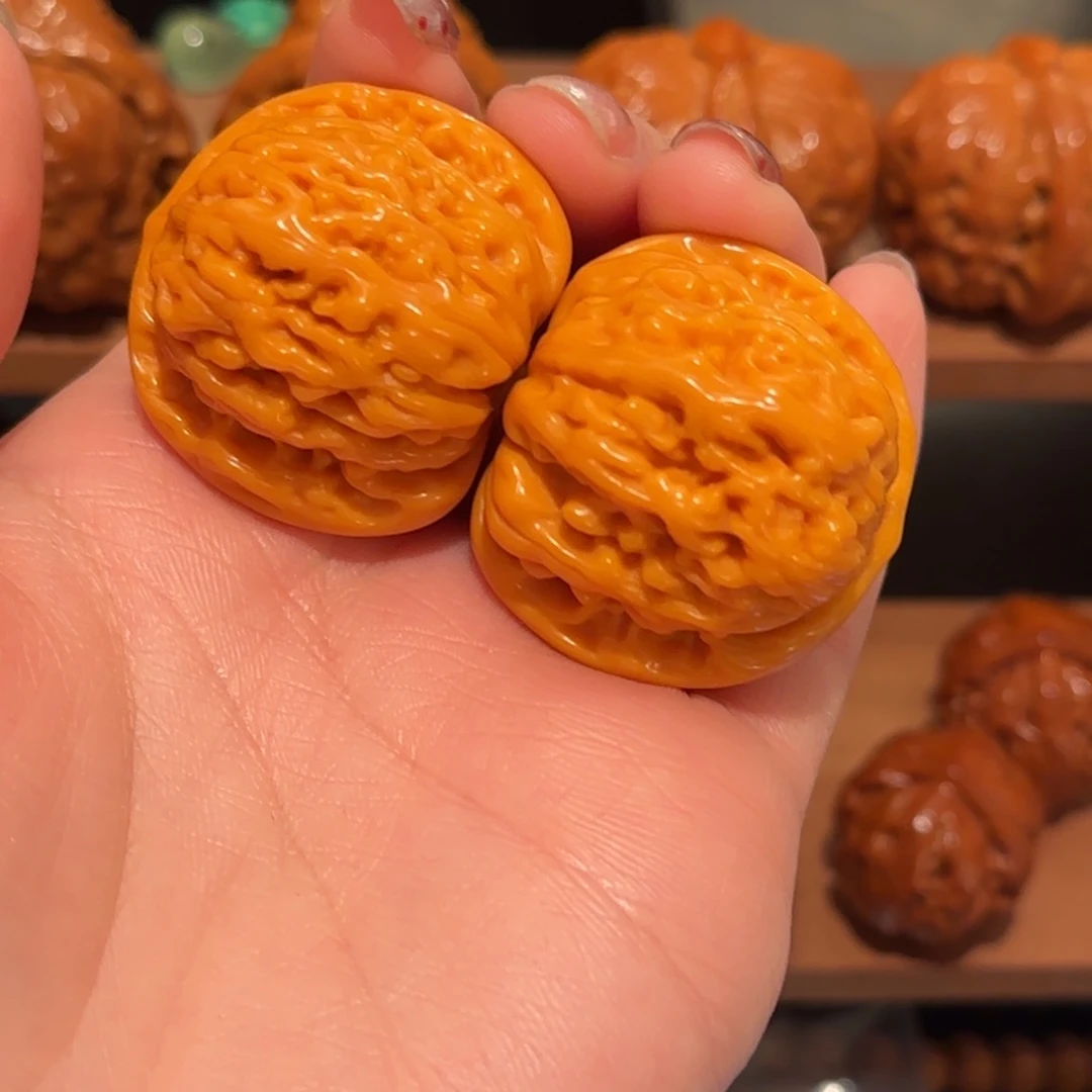 桃核吊坠麦****浩黄皮子四座楼35