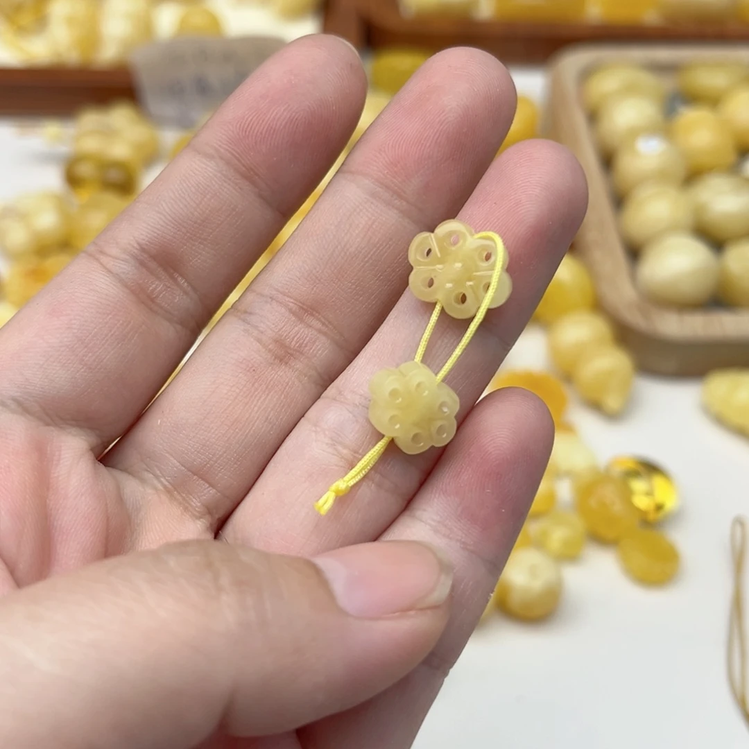 裸石蜜蜡未镶嵌天然