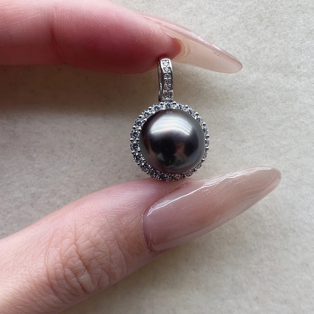吊坠49海水珍珠银S925镶嵌