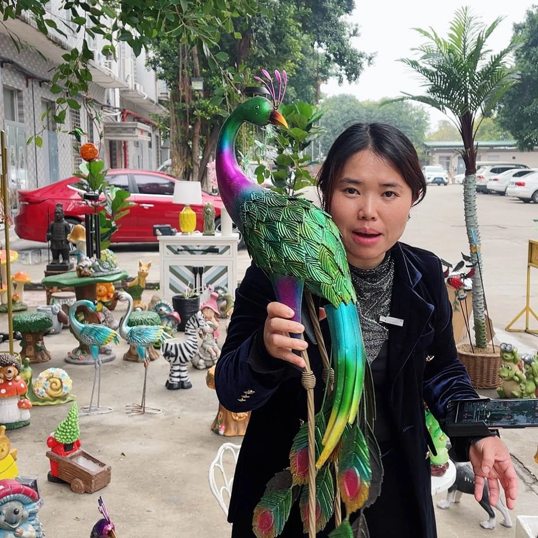 【闪购商品】无铅玻璃花园摆件&000&